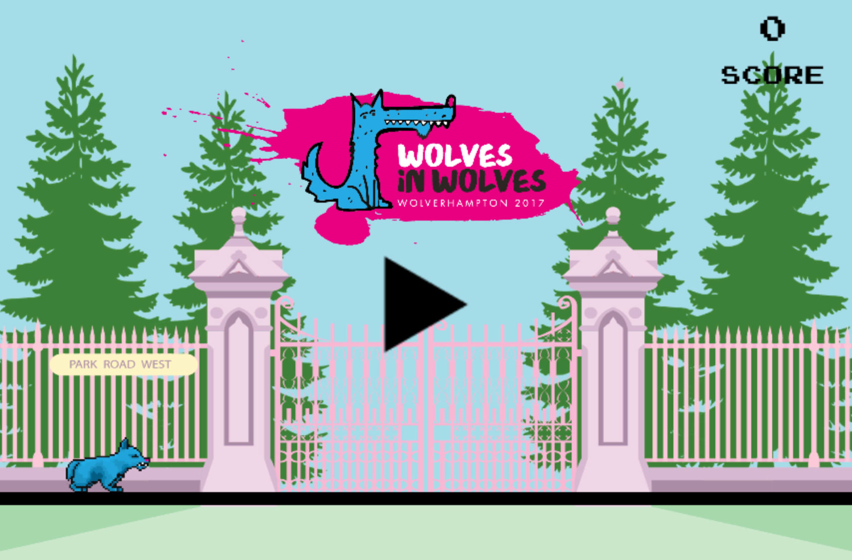 Wolf Runner game