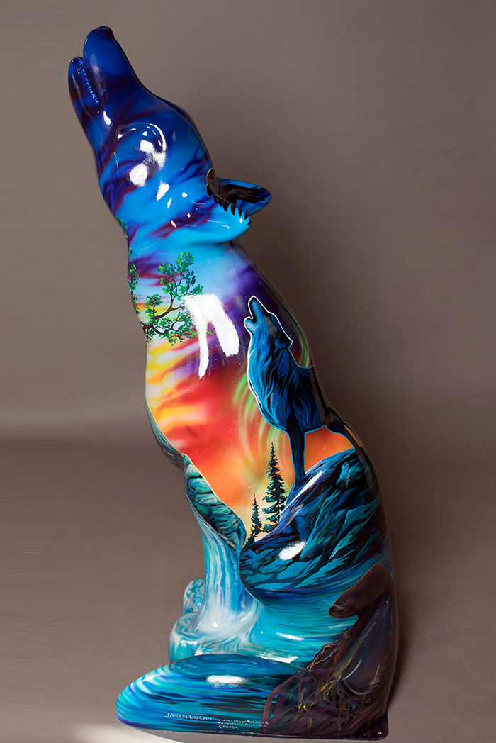 Sacred Grandfathers by Jasyn Lucas - side profile one