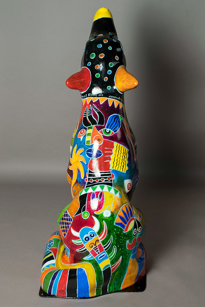 Colour by Clemens Briels - back profile