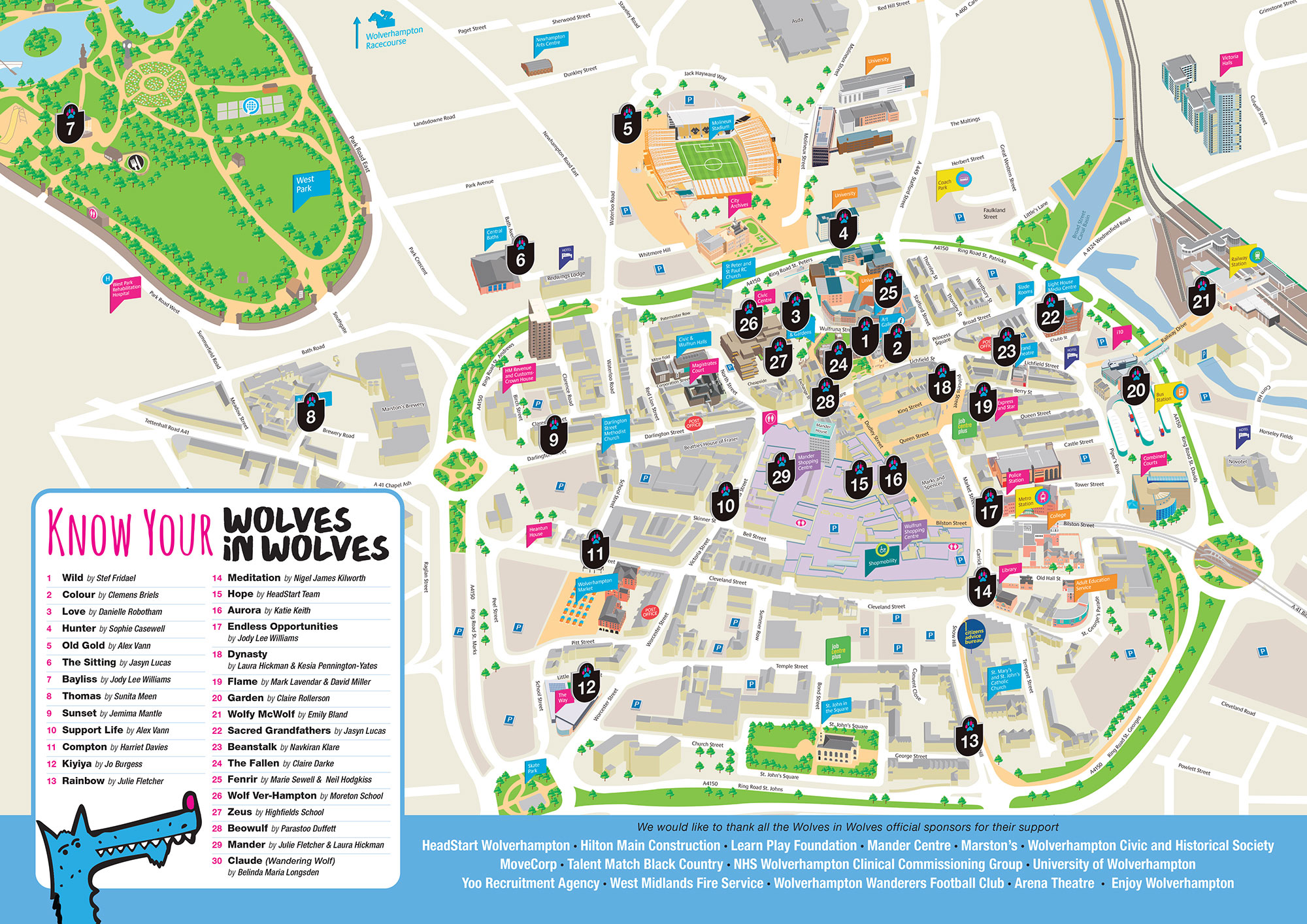 Wolves in Wolves map